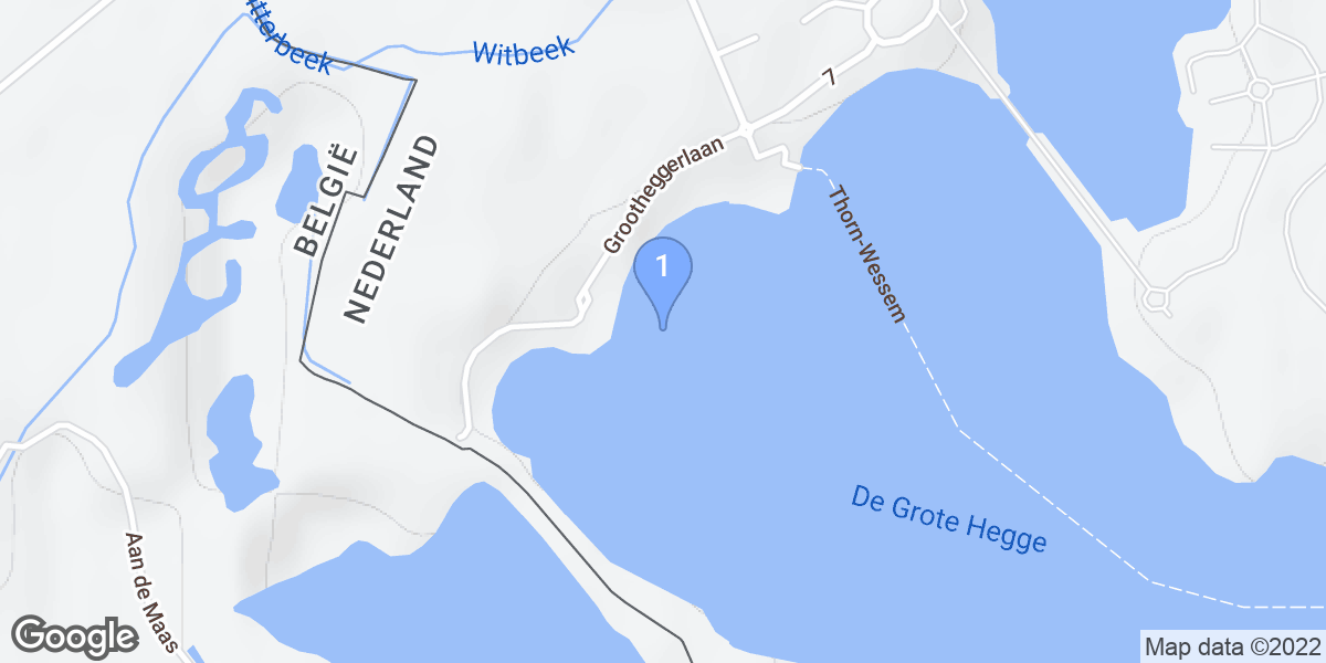 Limburg dive site map
