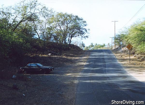 Parking is just a few yards to the Palauea Beach.