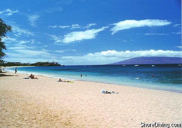 A very pleasant beach and entry.