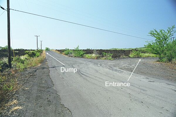 The road is quite bumpy, but you should  be able to traverse it in a passenger vehicle.  Go toward the beach and bear left, following the water until you come to some picnic tables.