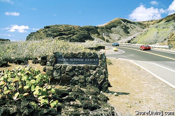 The entrance is well-marked with plenty of parking.