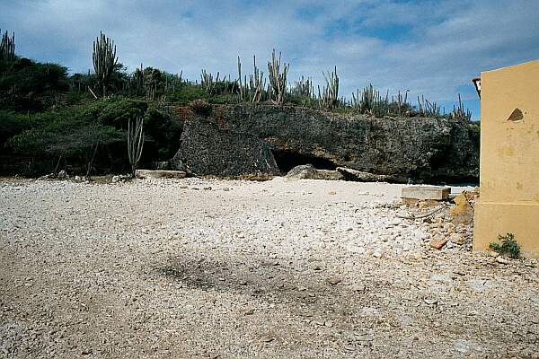 Parking is on hard-packed coral, meters from the entry.  You'll usually see flamingos in the sanctuary to the left.