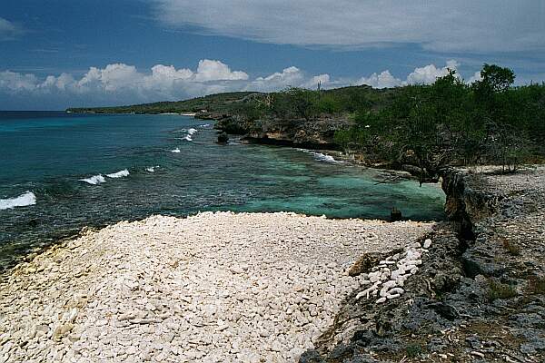 The cove and entry are to the right.  The kick-out is easy.