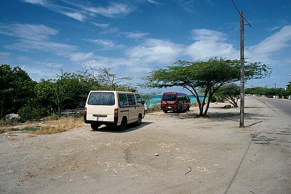 Parking for the Northern entry.