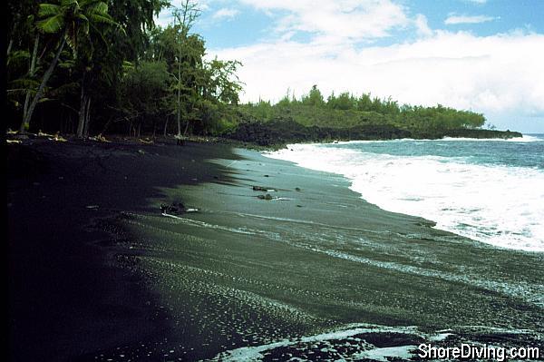 The entry can be treacherous, so only dive on a calm day.