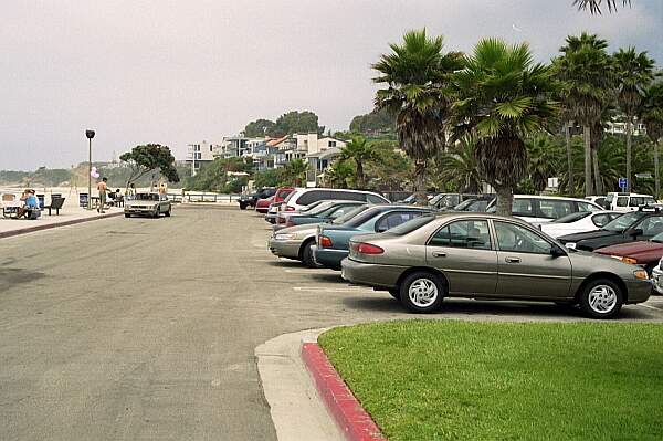 Parking can be found just next to the beach, so you can easily stage your equipment.