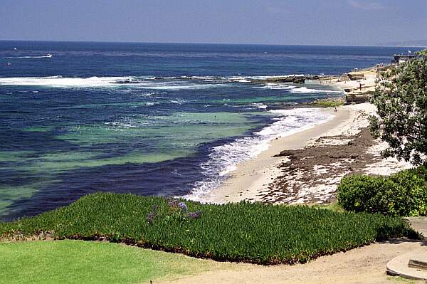 Looking North, with South Casa in the background.