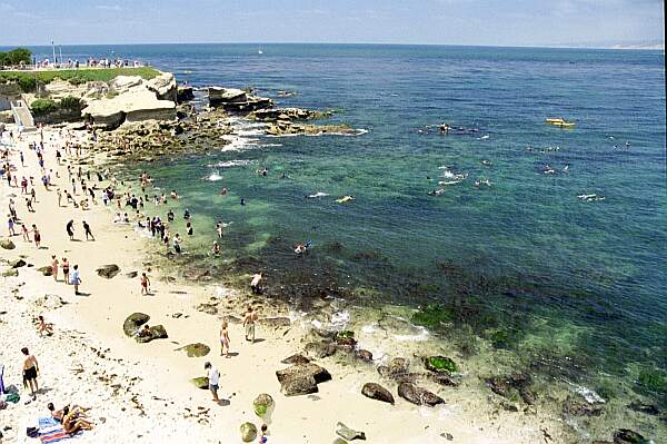 Don't bother staging on beach.  Too many sunners!