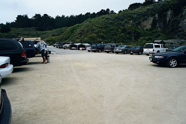 If you are lucky enough to make it into the park, perhaps you will be lucky enough to find parking by the entry.  If not, park above.