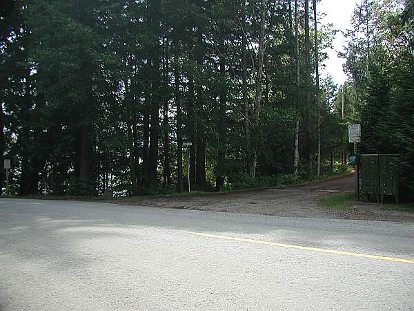 That small dirt road is Martin, and there will be a fire hydrant by the sign on the left that marks the trail head.