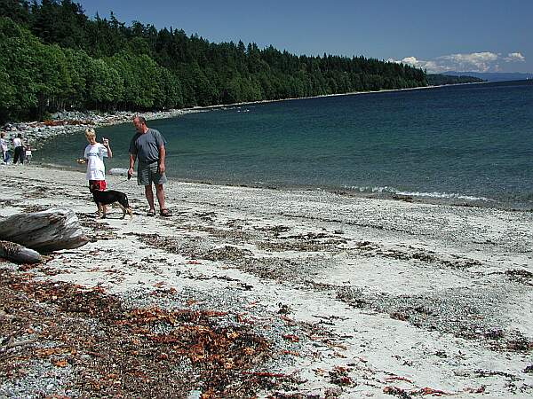 Again, the entry could not be easier.  The jetty to the right is a great place to explore!