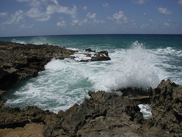 No, this isn't the entry, just one of the spectacular views from shore.