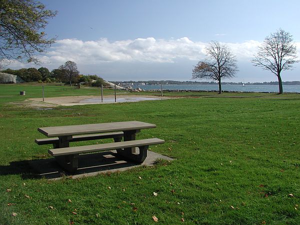 This is a great area for kids and picnicking.  Porta-Potties are close by.