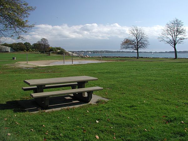 This is a great area for kids and picnicking.  Porta-Potties are close by.