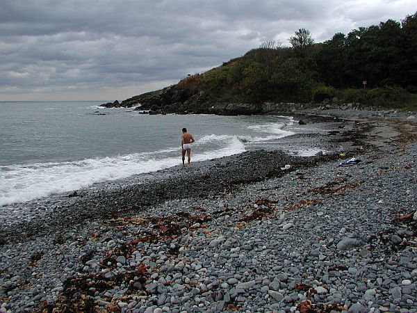 If this free diver in his underwear can brave these waters, then so can you!