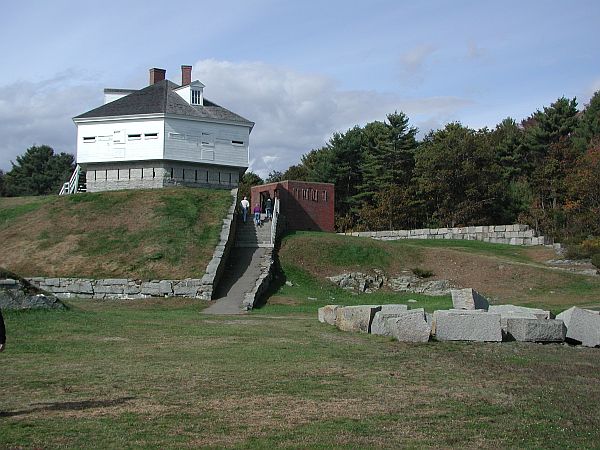 This is a view of the grounds from the dive site.