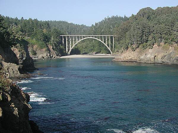 Russian Gulch State Park